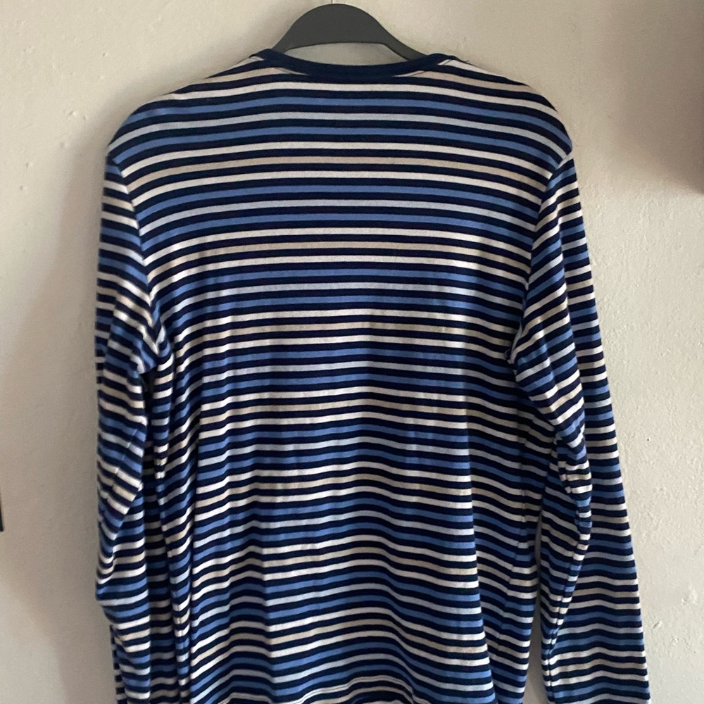 Blue striped long sleeve